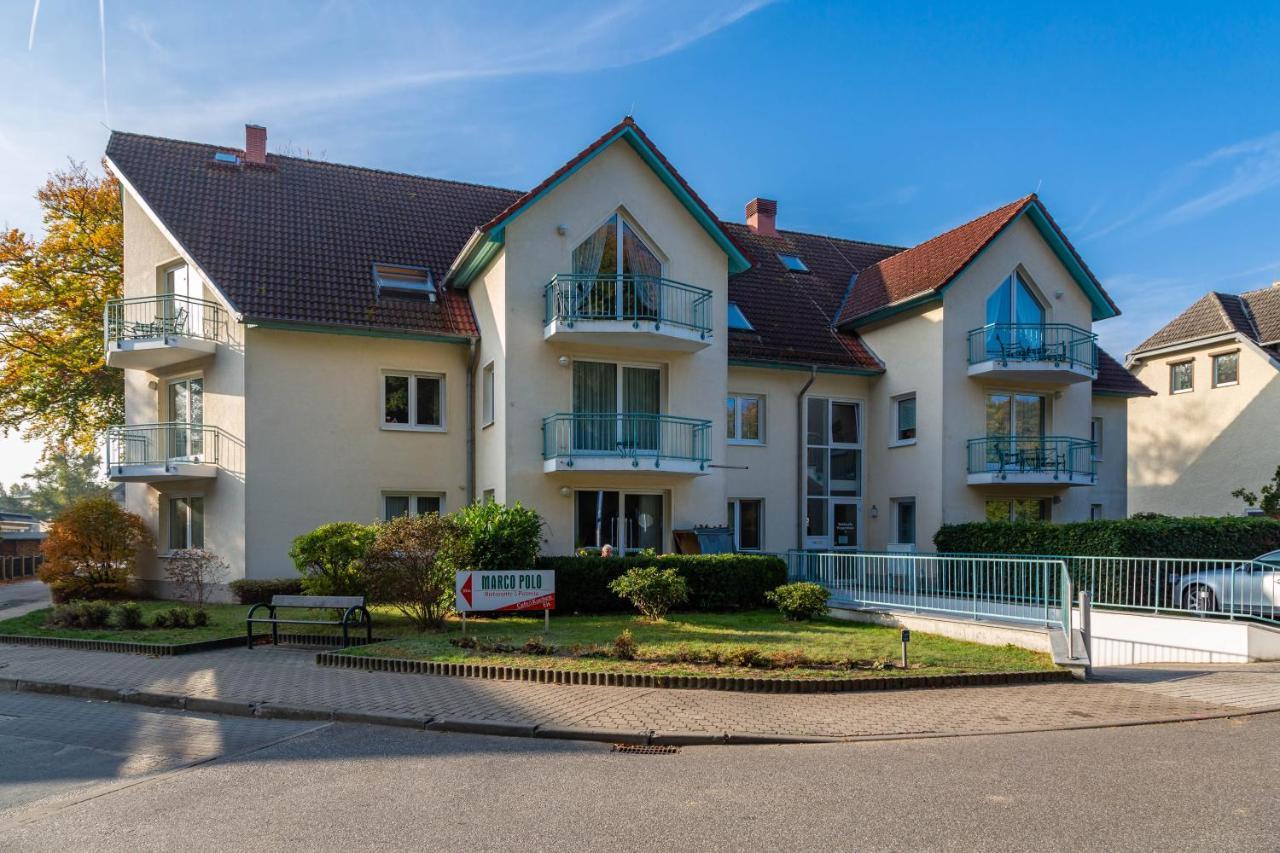 Apartment Ostseerose Ein Strandkorb Ist Im Sommer Inclusive Zempin Exterior photo