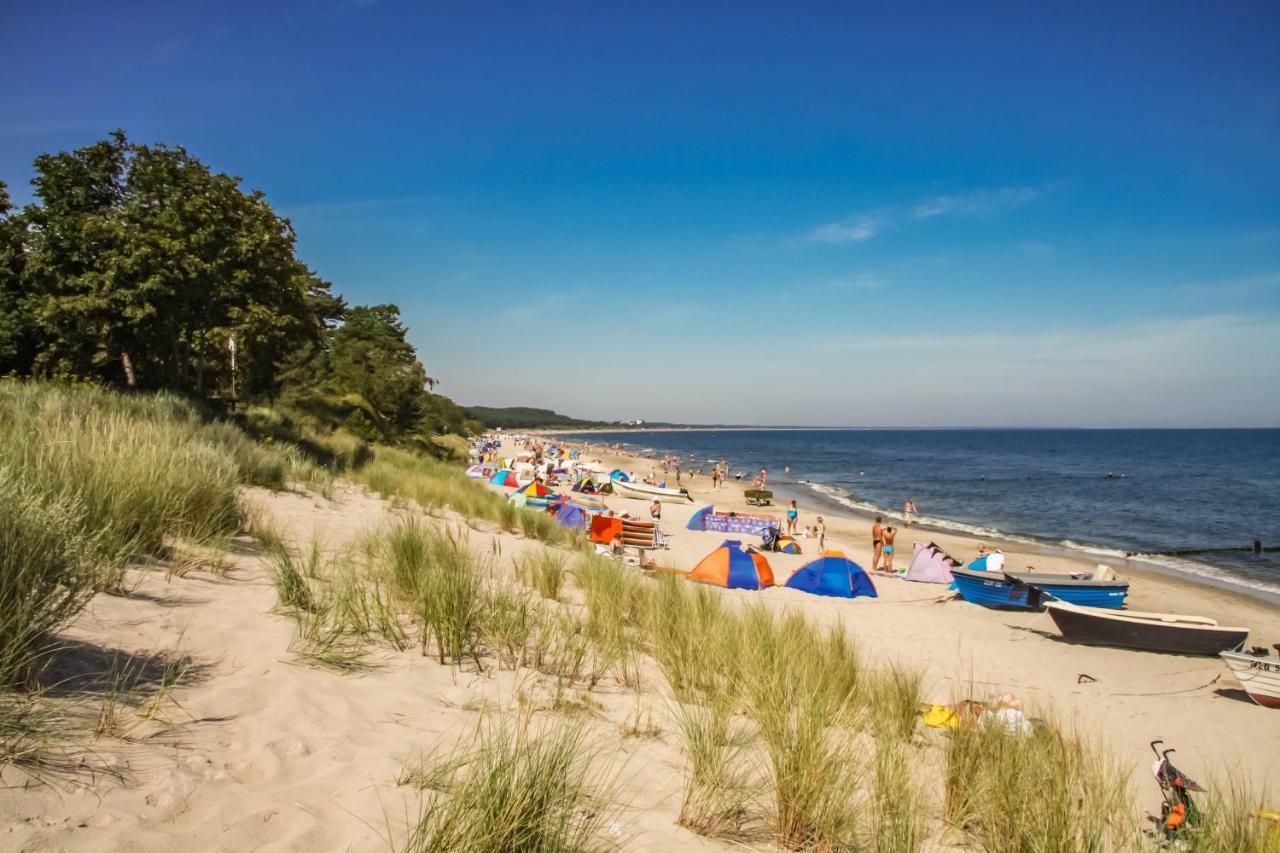 Apartment Ostseerose Ein Strandkorb Ist Im Sommer Inclusive Zempin Exterior photo