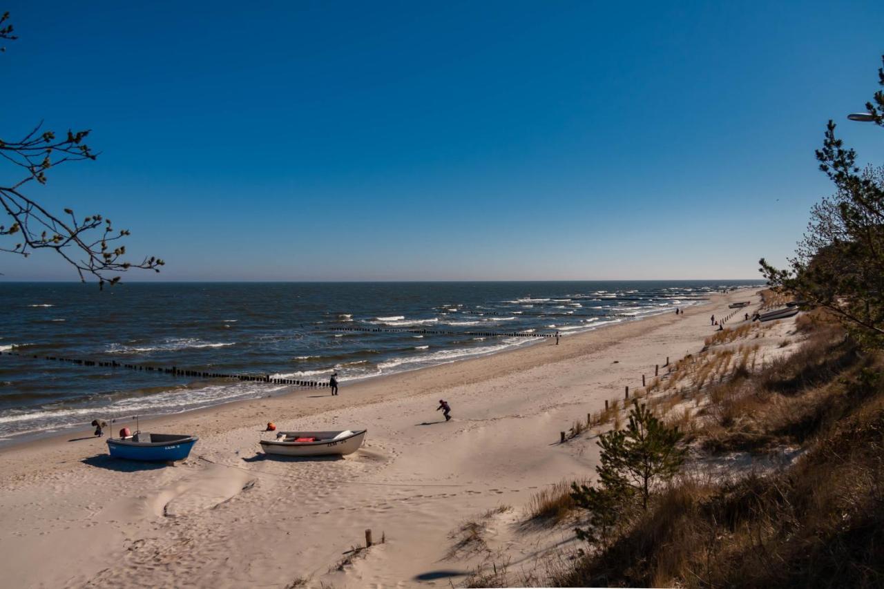 Apartment Ostseerose Ein Strandkorb Ist Im Sommer Inclusive Zempin Exterior photo